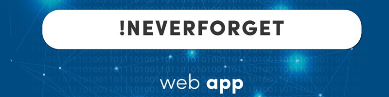 NeverForget, aplicação web desenvolvida na área Labs